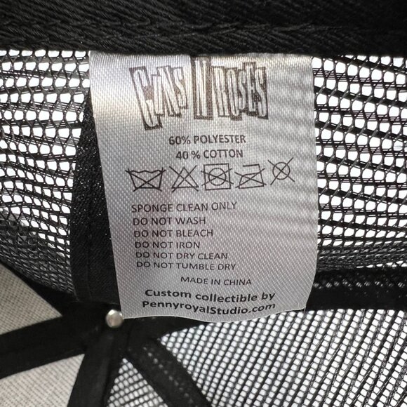 Guns N' Roses Hat Men Snap Back Nightrain 2023 Trucker Exclusive Hip Cap Core No - Picture 11 of 11